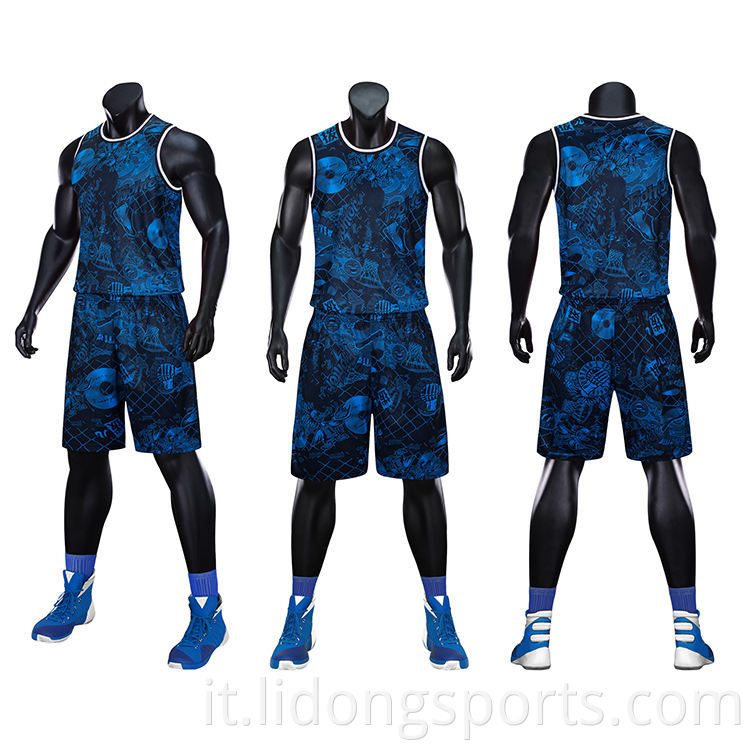 Nuove uniformi di arrivo I set di giovani set di basket vuoti per l'ingrosso